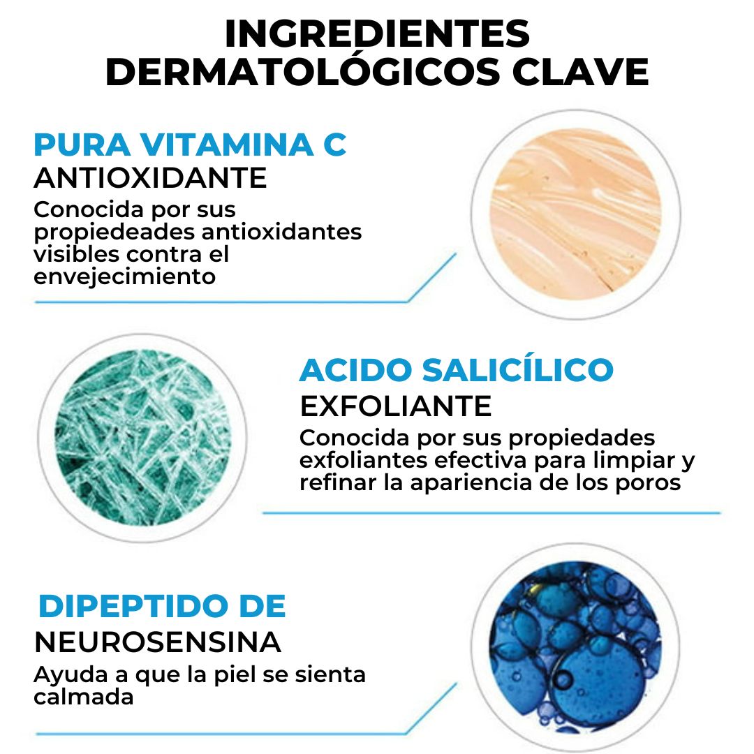 LA ROCHE-POSAY SUERO FACIAL, PURA VITAMINA C 30ML