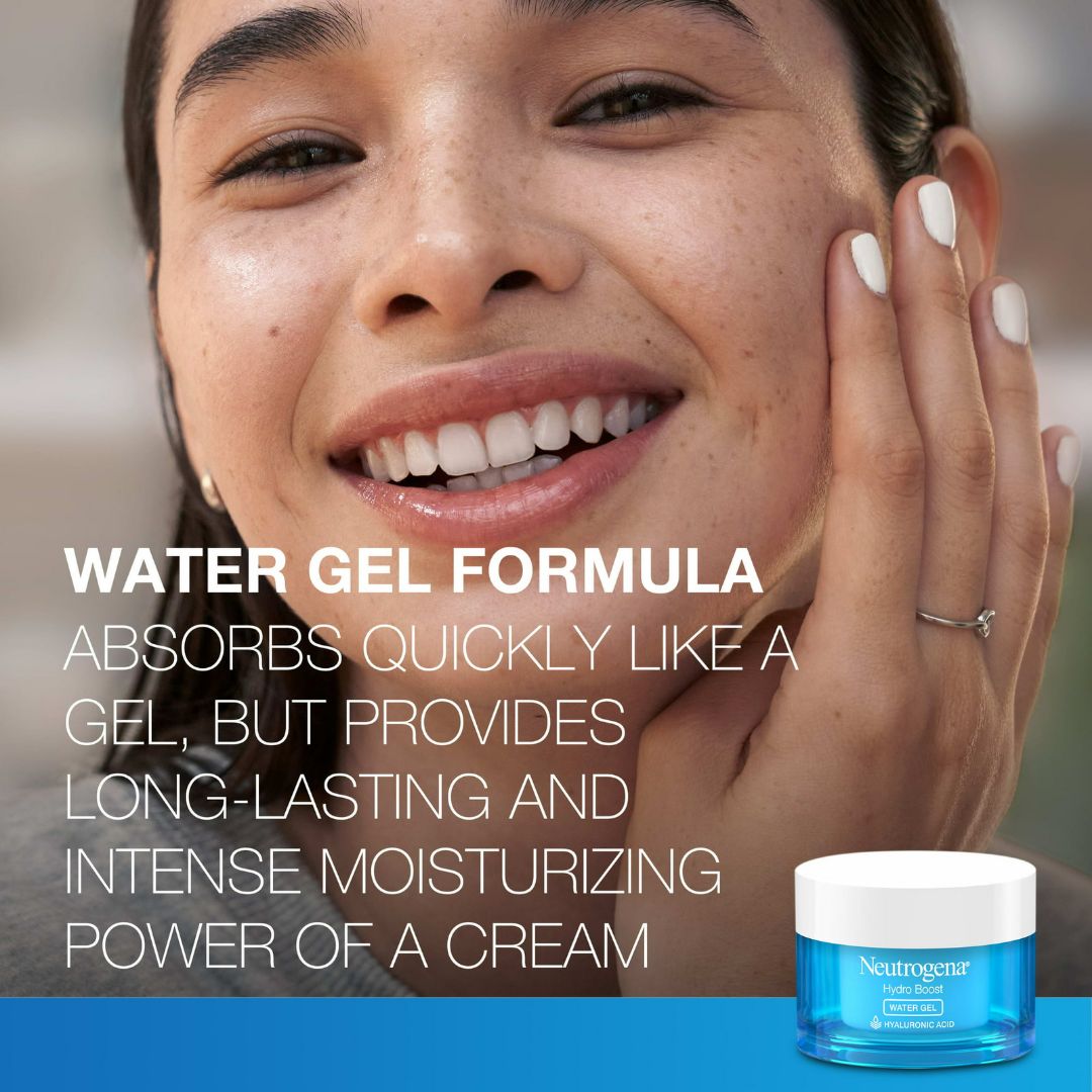 NEUTROGENA HYDRO BOOST GEL DE AGUA HIDRATANTE CON ACIDO HIALURÓNICO 48GR