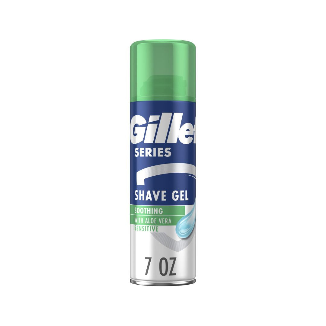 GEL DE AFEITAR PARA CABALLEROS PIEL SENSIBLE GILLETTE SERIES