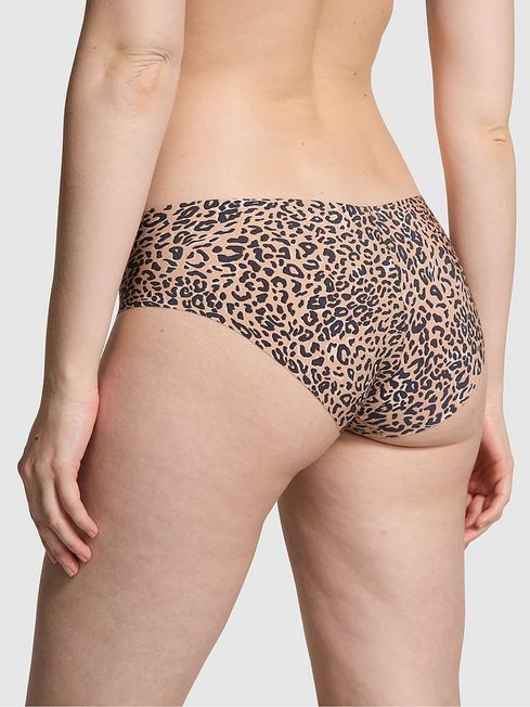 PANTI HIPHUGGER/HIPSTER INVISIBLE ESTAMPADO ANIMAL PRINT PINK