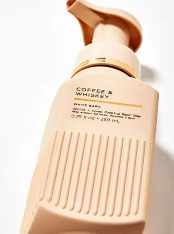 CAFÉ & WHISY, JABON DE MANOS EN ESPUMA SUAVE Y LIMPIO