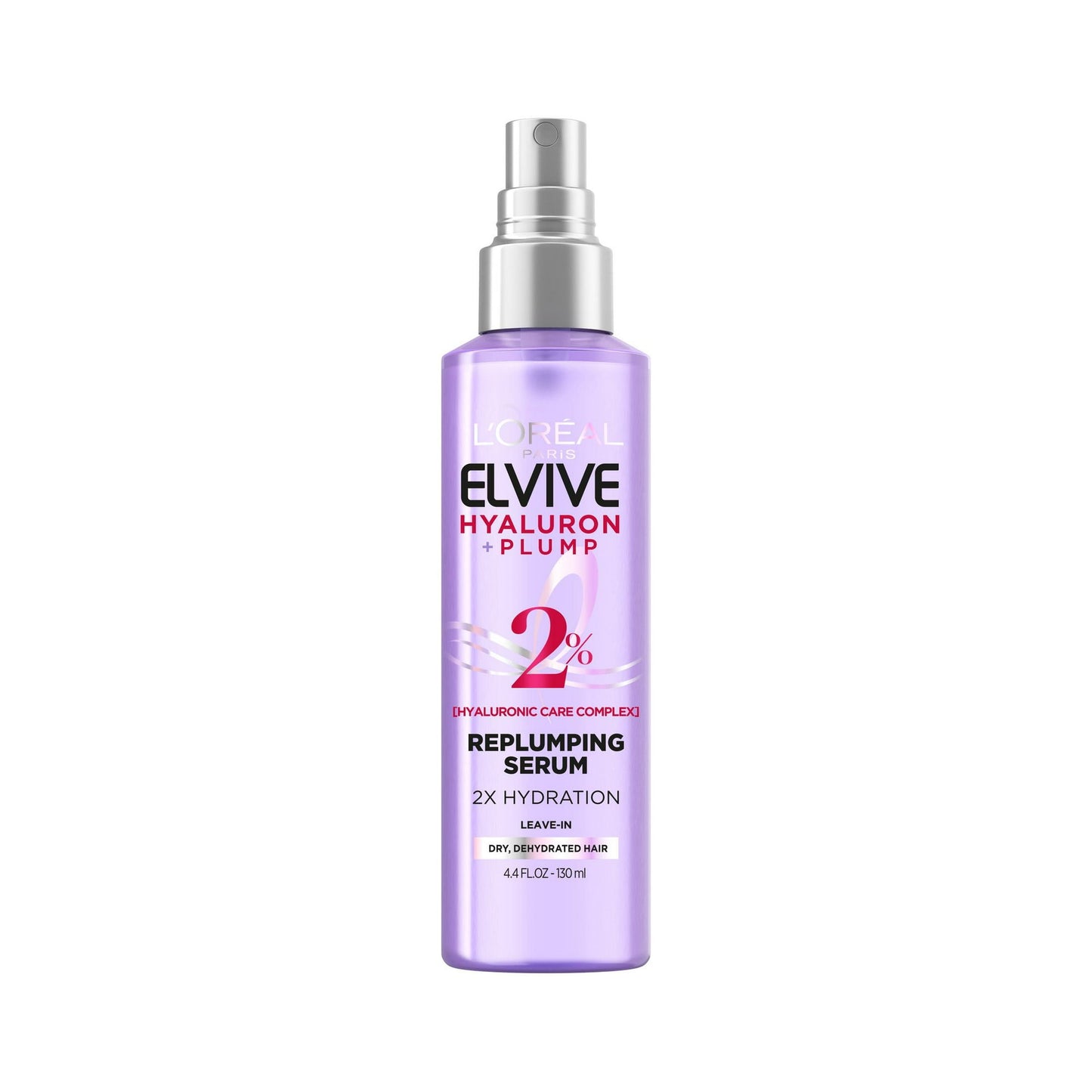 L'OREAL PARIS ELVIVE SUERO CON ACIDO HIALURONICO, HIDRATA Y DA VOLUME, 130ml