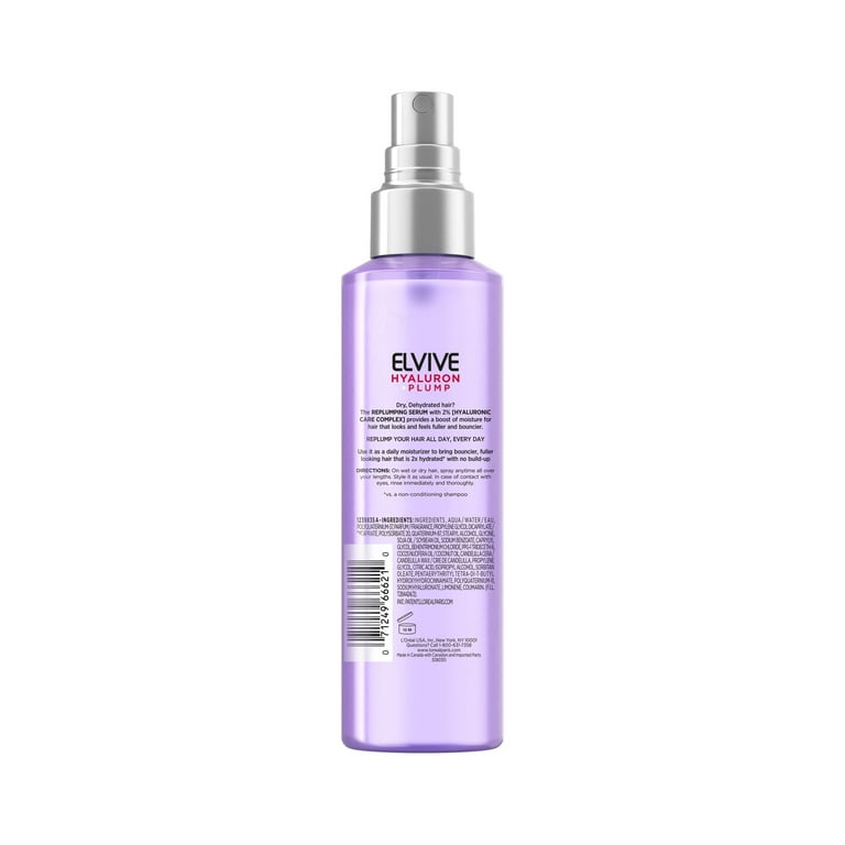 L'OREAL PARIS ELVIVE SUERO CON ACIDO HIALURONICO, HIDRATA Y DA VOLUME, 130ml