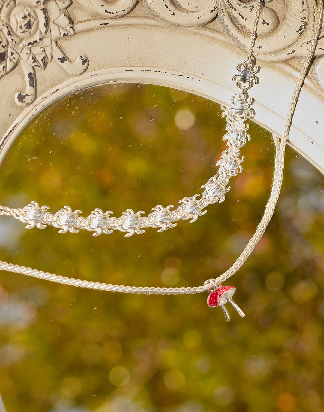 SET DE 2 COLLARES + TOPOS HONGOS