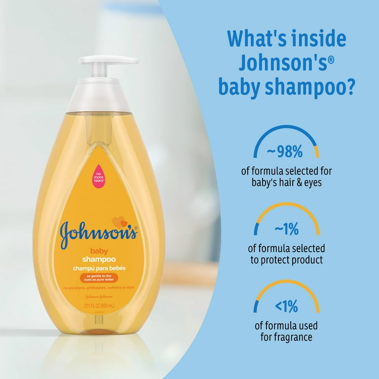 JOHNSON`S BABY SHAMPOO SUAVE SIN LAGRIMAS PARA BEBES 600ML