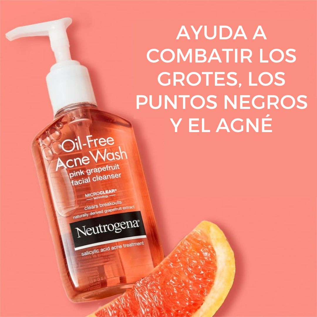 LIMPIADOR FACIAL SIN SIN ACEITE, GRAPEFRUIT PARA EL TRATAMIENTO DEL ACNÉ 269ml