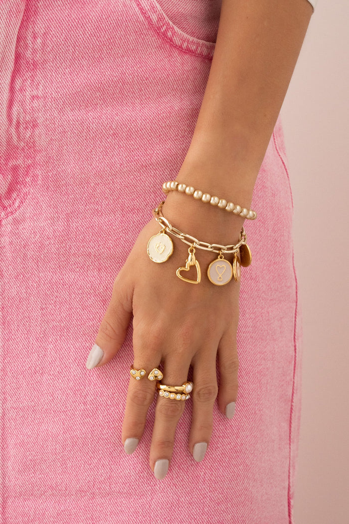 PULSERA DIJES VARIOS AMOR SIGNIFICA MAMÁ + CAJA ESPECIAL