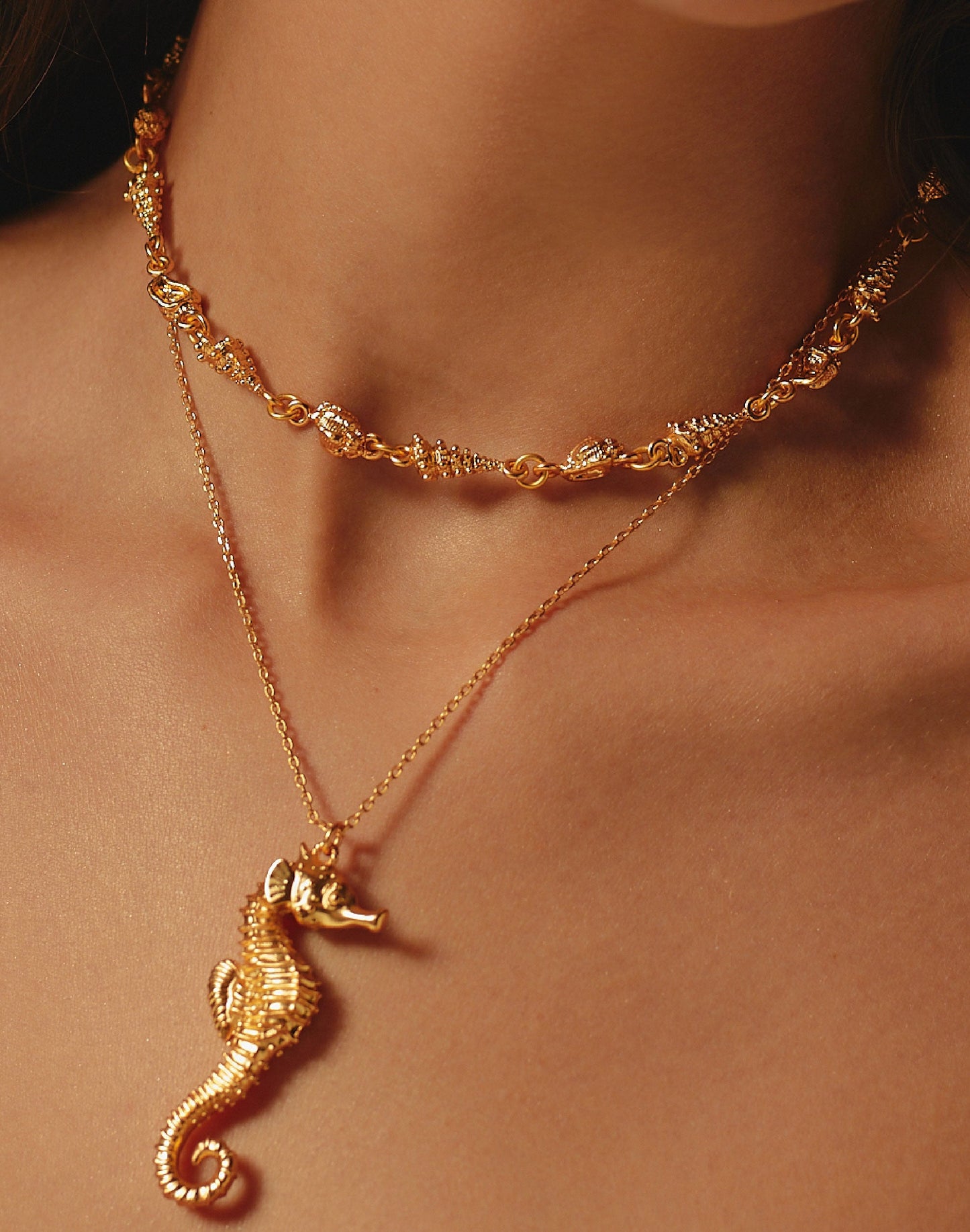 SET DE 2 COLLARES CORALES