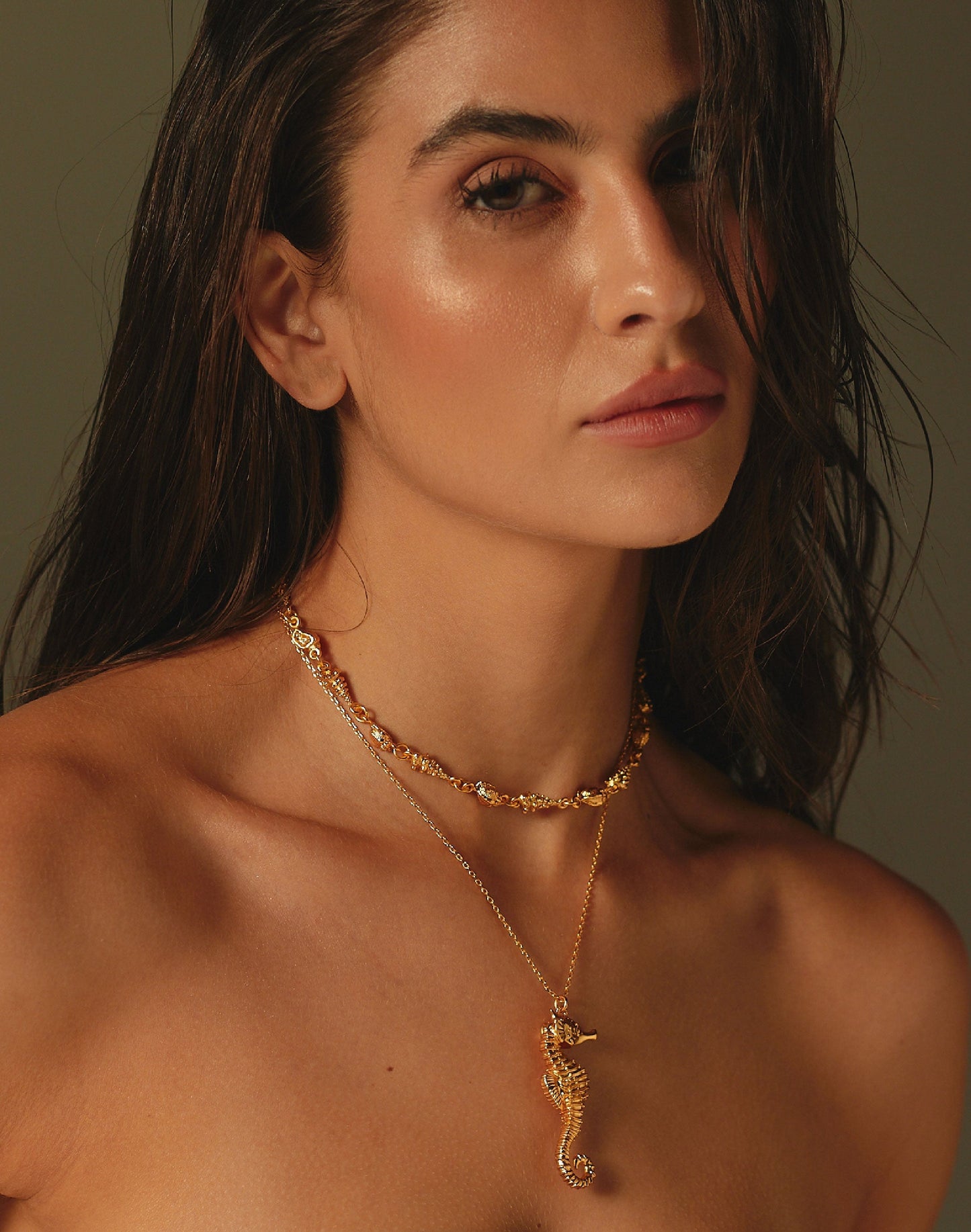 SET DE 2 COLLARES CORALES