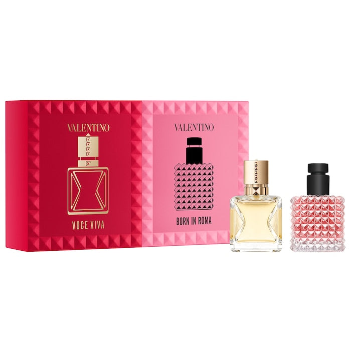 VALENTINO SET DE PERFUMES MINI DONNA BORN IN ROMA & VOCE VIVA