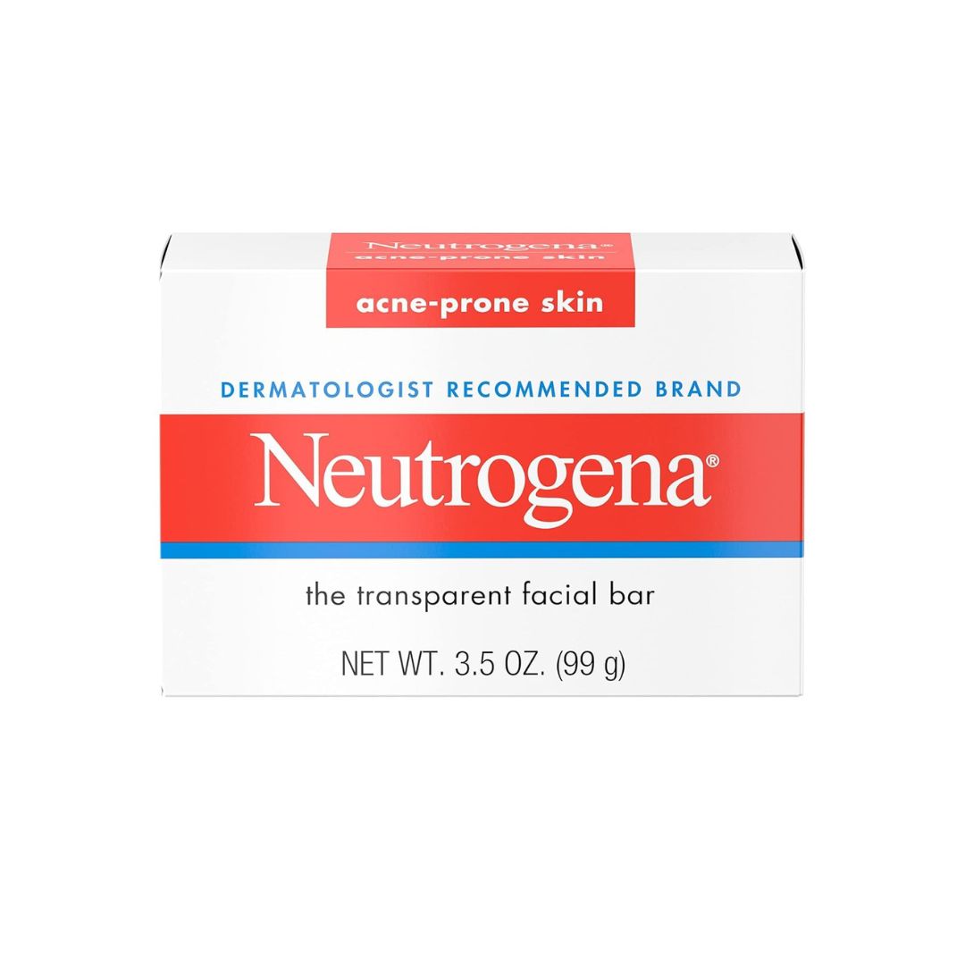 NEUTROGENA BARRA DE LIMPIEZA FACIAL CON GLICERINA PARA PIELES PROPENSAS AL ACNÉ