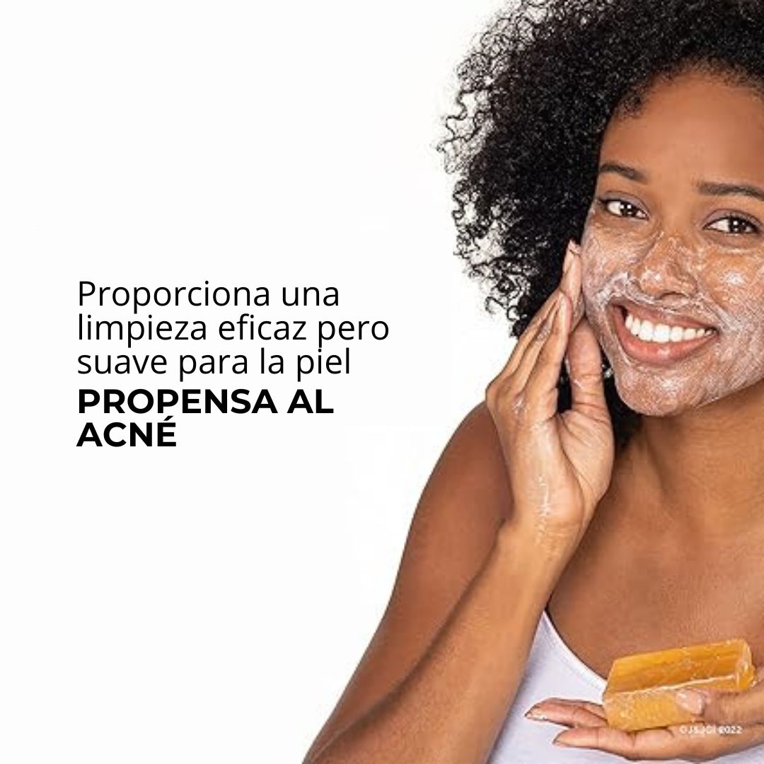 NEUTROGENA BARRA DE LIMPIEZA FACIAL CON GLICERINA PARA PIELES PROPENSAS AL ACNÉ