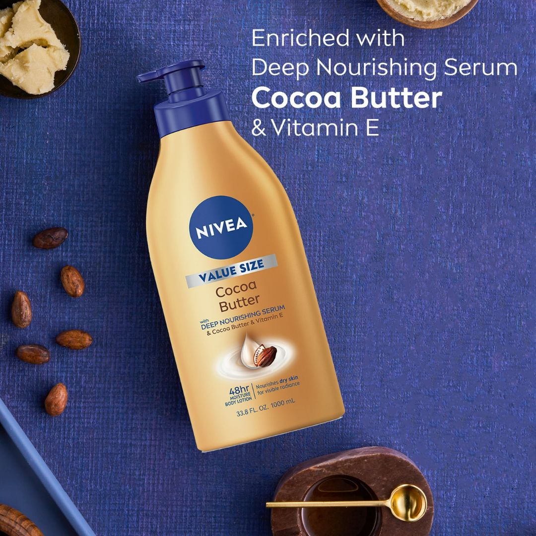 CREMA NIVEA 48 HORAS DE HIDRATACION COCOA BUTTER 1.000ML