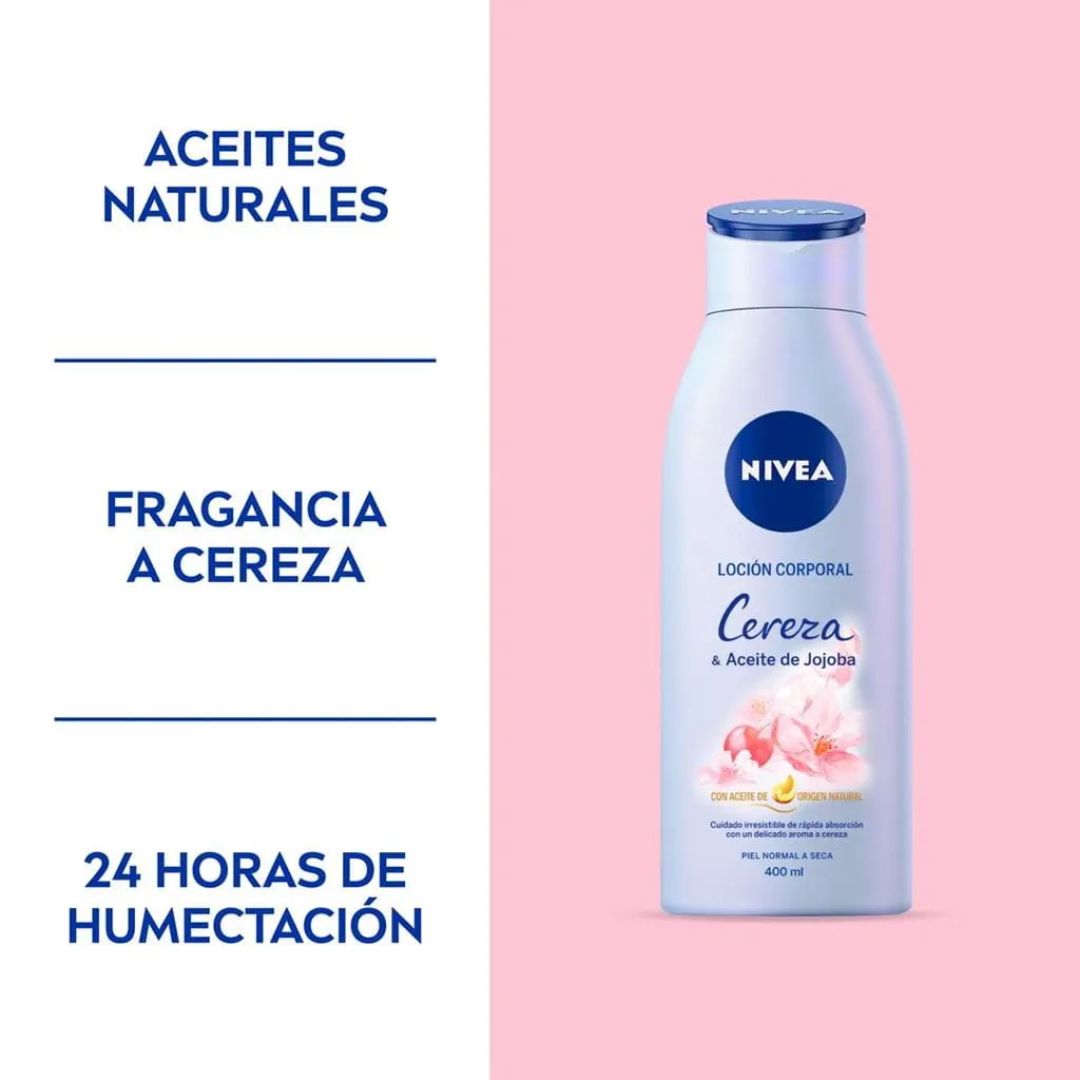 CREMA NIVEA FLOR DE CEREZO 500ML