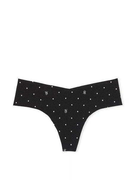 PANTI INVISIBLE TIPO TANGA EN V CON ESTAMPADO DE PUNTOS VICTORIA SECRET'S