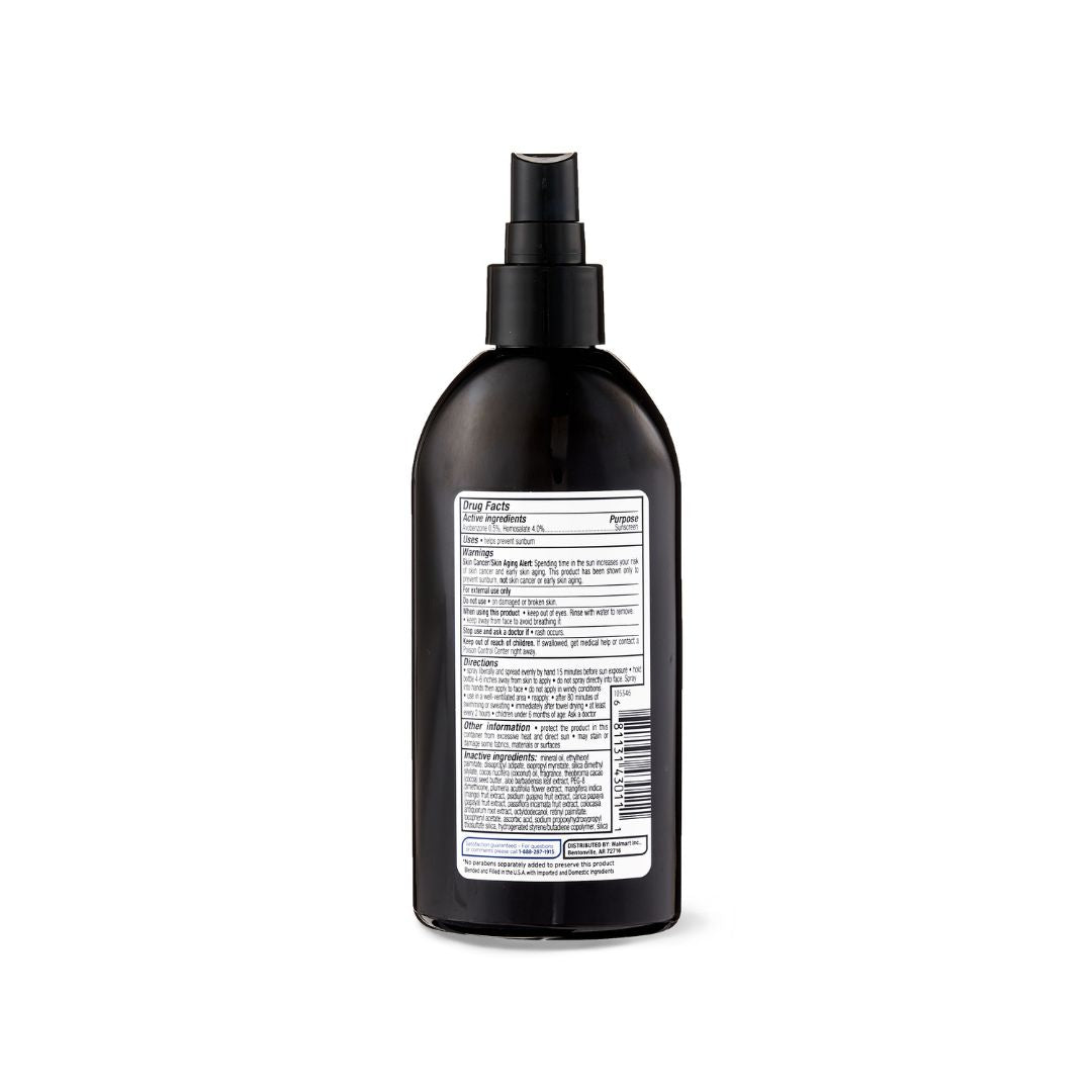 BRONCEADOR Y PROTECTOR SOLAR EN SPRAY CON ACEITE DE COCO SPF 6, 237ml