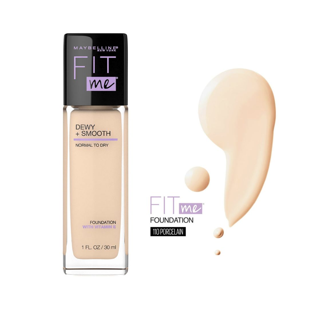 FIT ME® DEWY + SMOOTH FOUNDATION BASE SPF 18