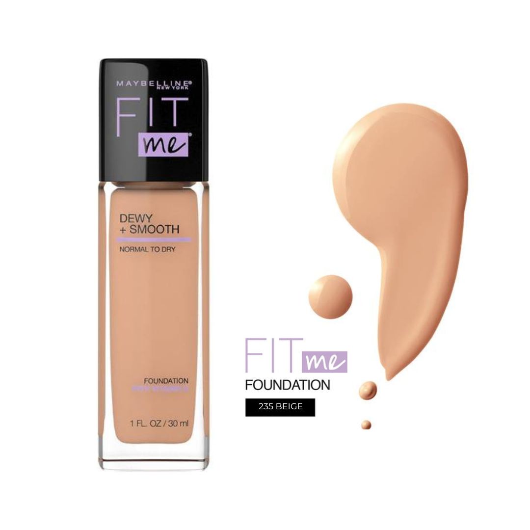 FIT ME® DEWY + SMOOTH FOUNDATION BASE SPF 18
