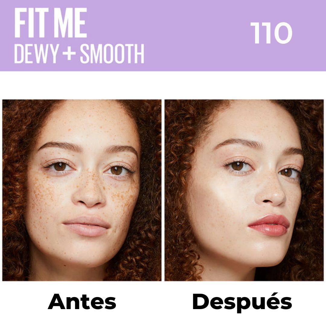 FIT ME® DEWY + SMOOTH FOUNDATION BASE SPF 18