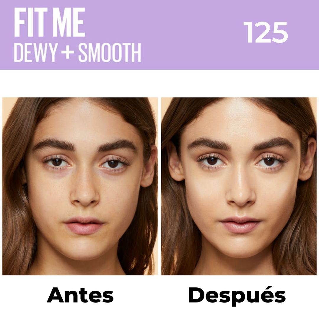 FIT ME® DEWY + SMOOTH FOUNDATION BASE SPF 18