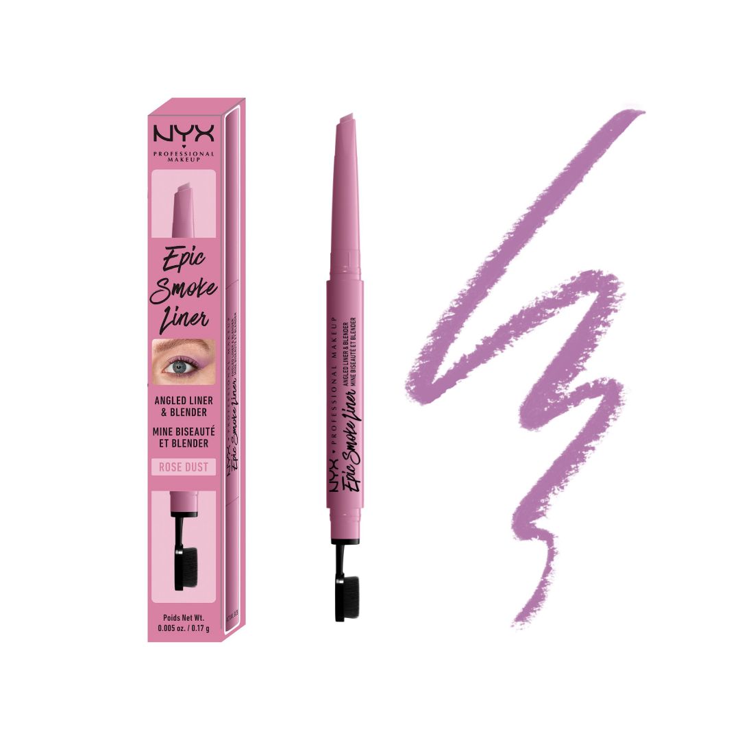 NYX MAQUILLAJE PROFESIONAL DELINEADOR DE HUMO ÉPICO, DELINEADOR DE OJOS AHUMADO VEGANO