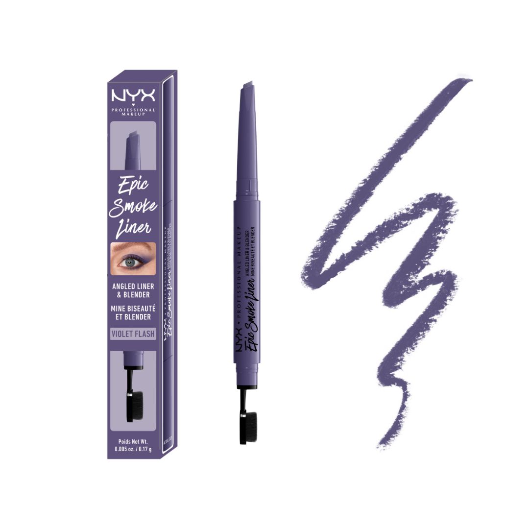 NYX MAQUILLAJE PROFESIONAL DELINEADOR DE HUMO ÉPICO, DELINEADOR DE OJOS AHUMADO VEGANO
