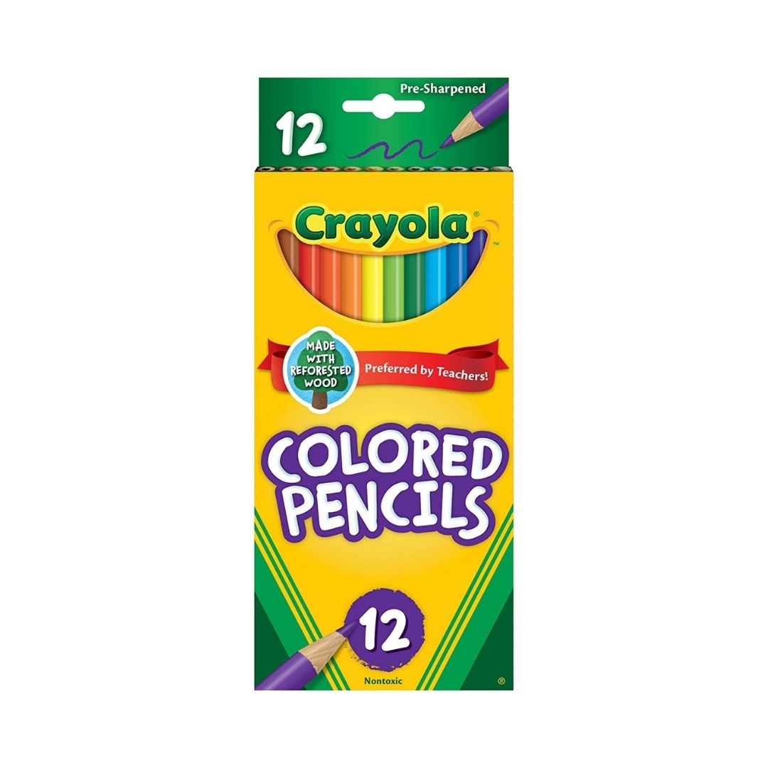 LÁPICES DE COLORES MARCA CRAYOLA