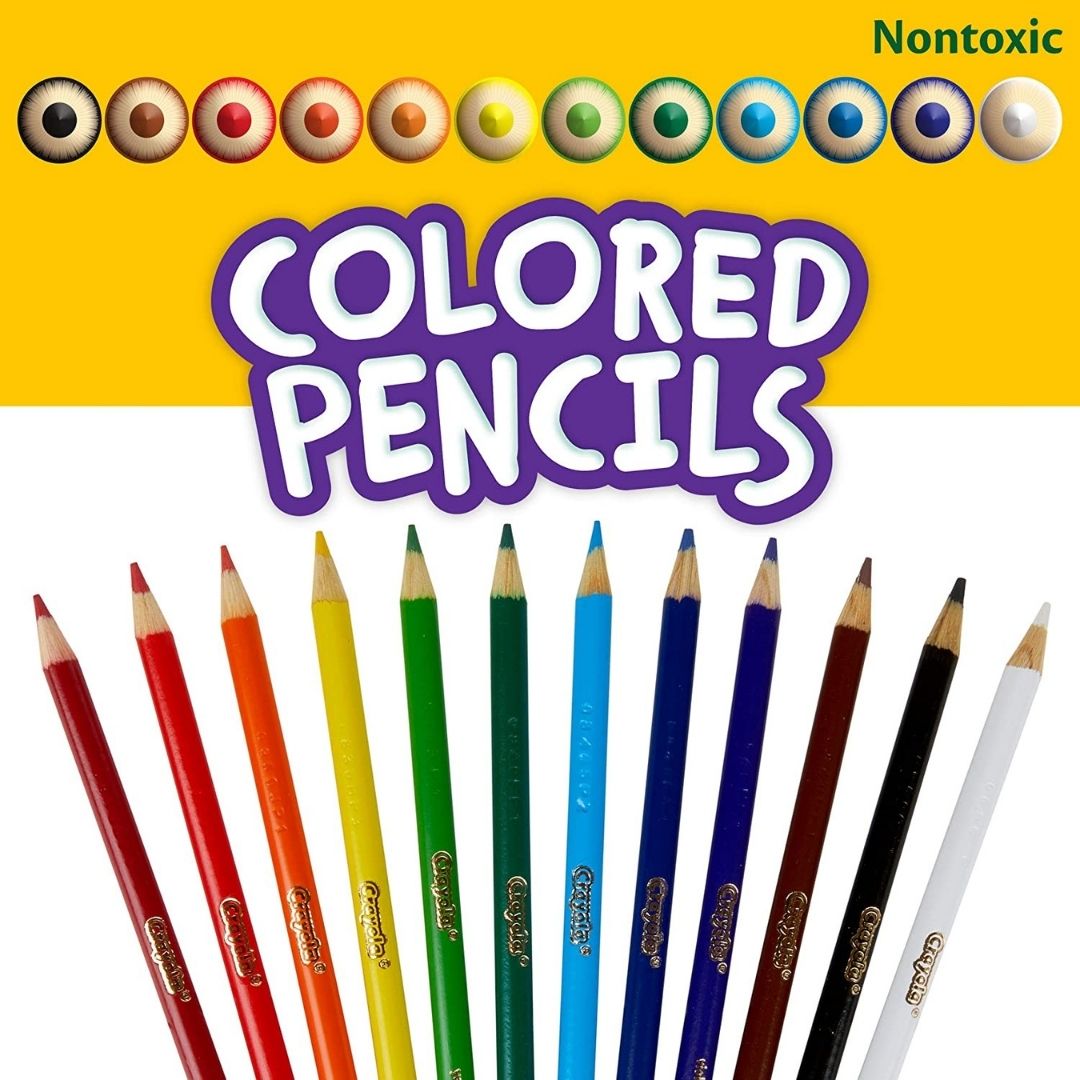 LÁPICES DE COLORES MARCA CRAYOLA