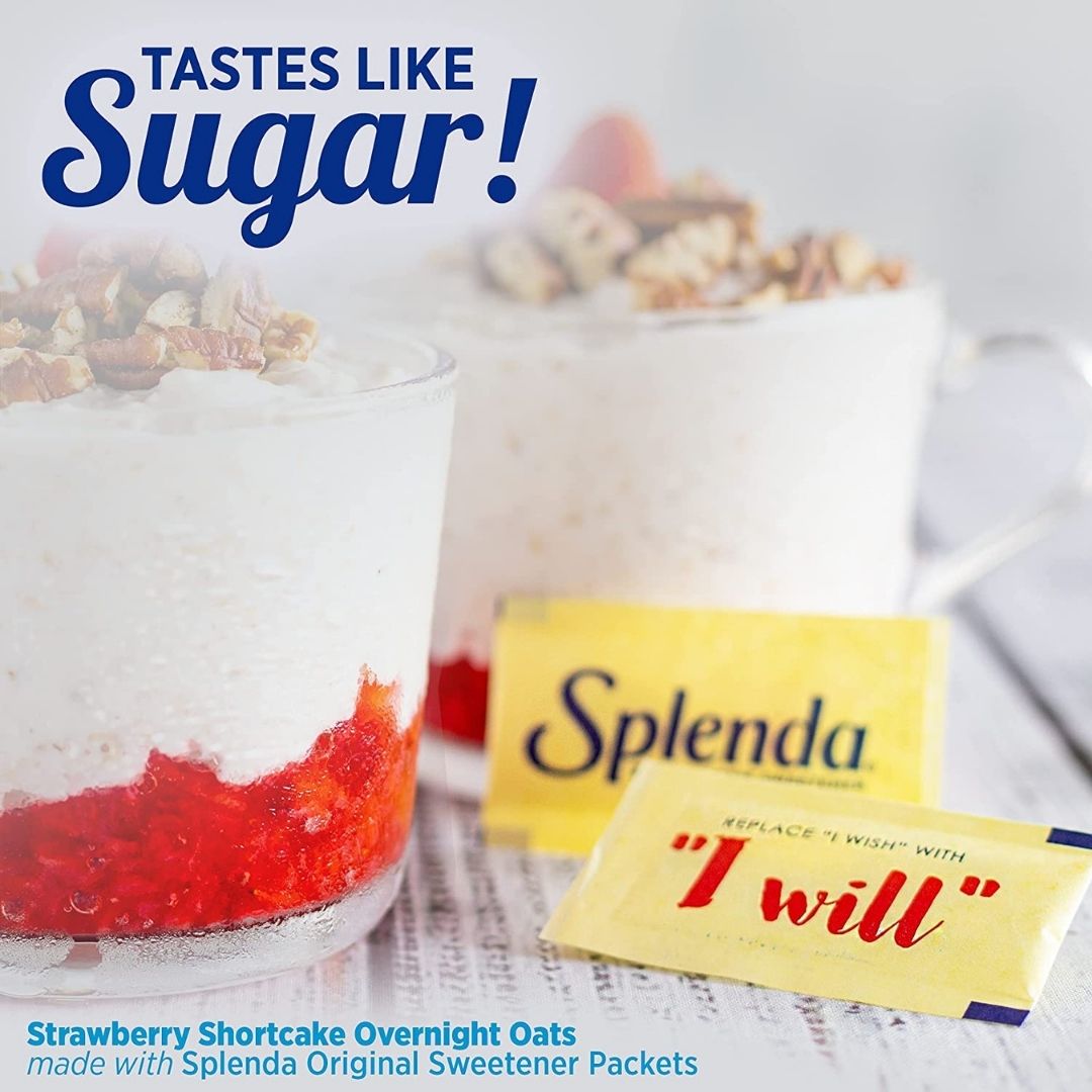 SPLENDA EDULCORANTE CERO CALORÍAS, 100 SOBRES
