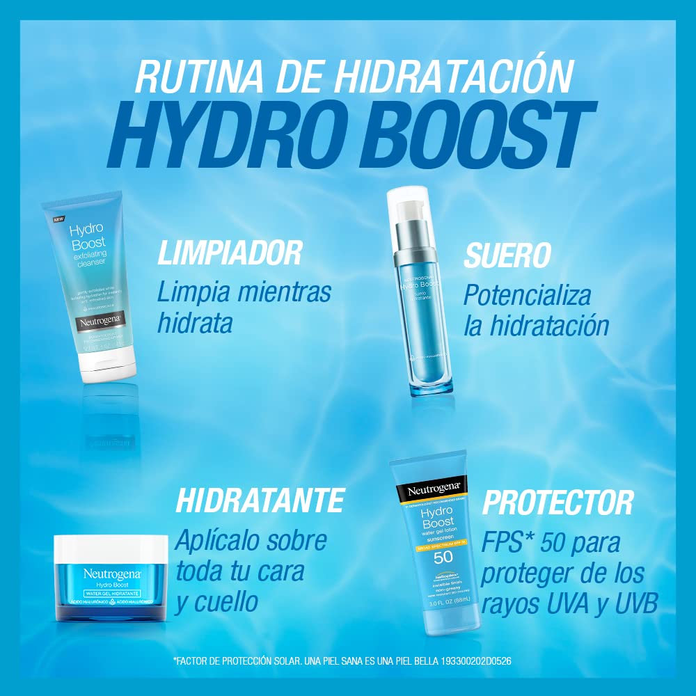 NEUTROGENA HYDRO BOOST LIMPIADOR EXFOLIANTE 141gr