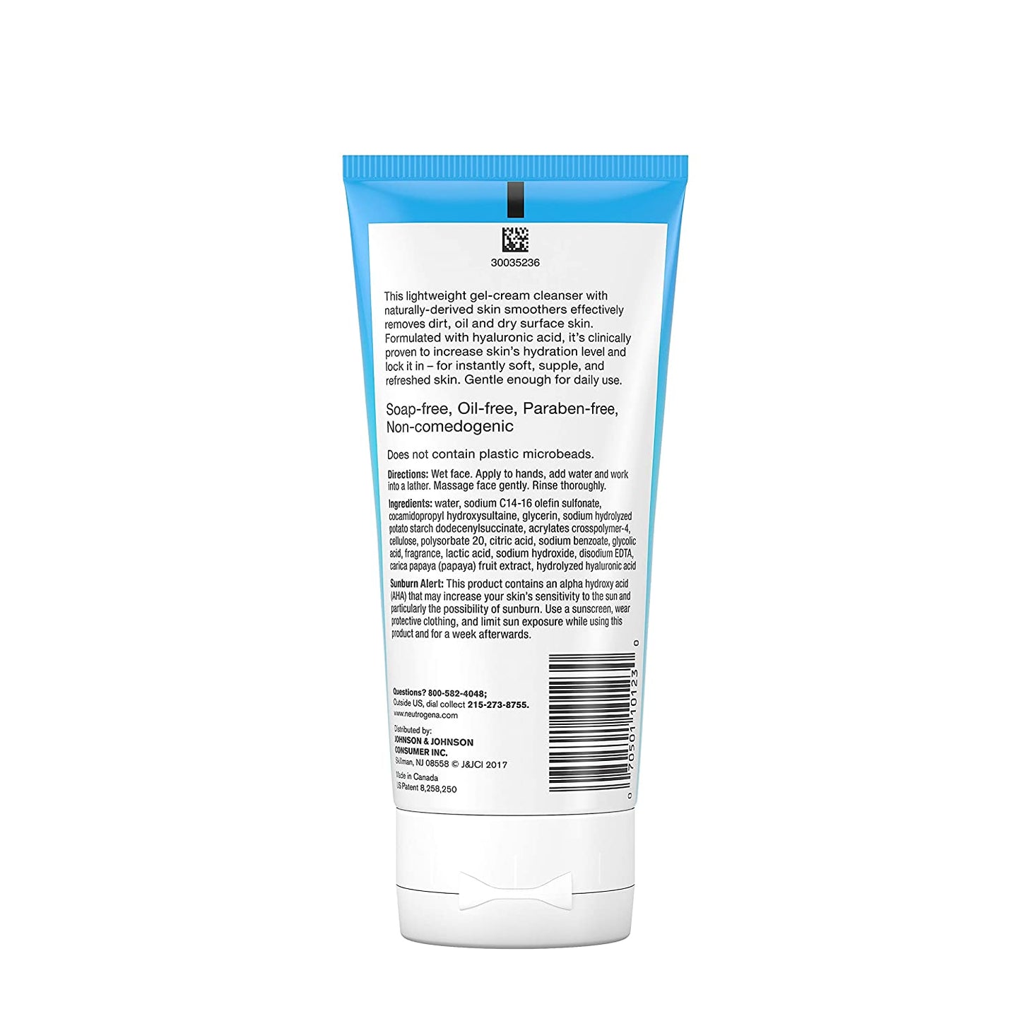 NEUTROGENA HYDRO BOOST LIMPIADOR EXFOLIANTE 141gr