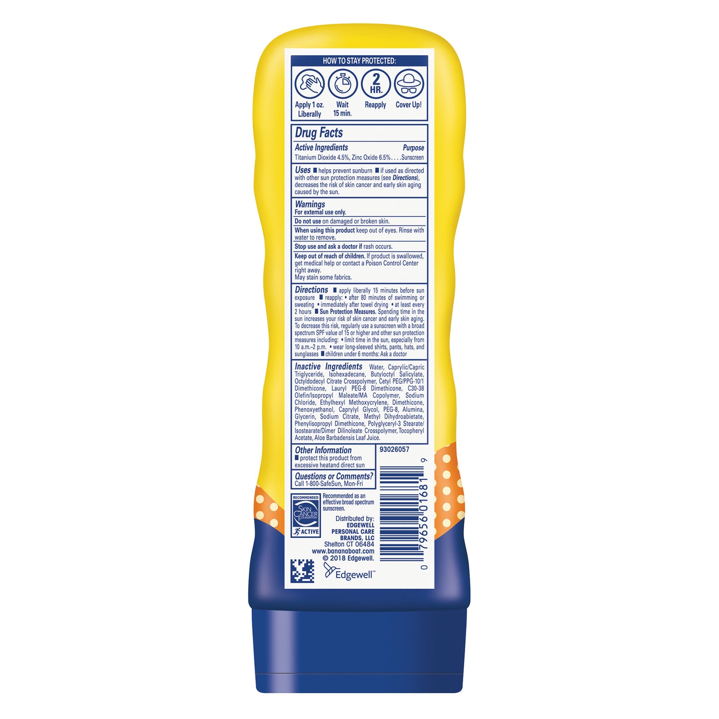 PROTECCOR SOLAR PARA NIÑOS BANANA BOAT 50 SPF