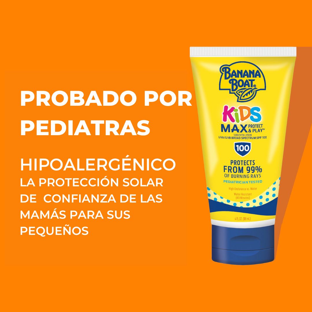 PROTECTOR SOLAR PARA NIÑOS BANANA BOAT SPORT 100 SPF MÁXIMA PROTECCIÓN