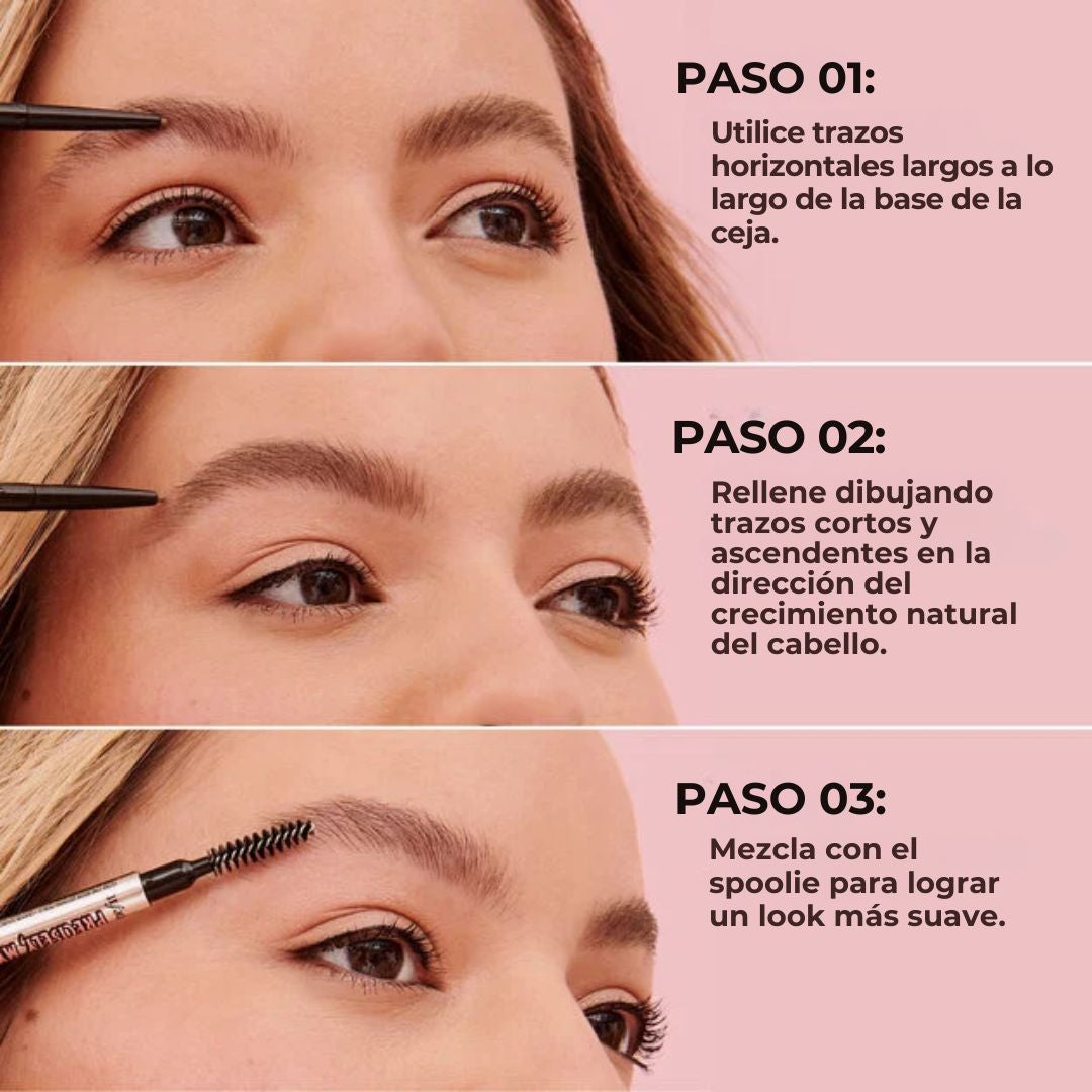 BENEFIT SET DE REGALO DE 3 PIEZAS PARA CEJAS BROWMINOES SHADE 3