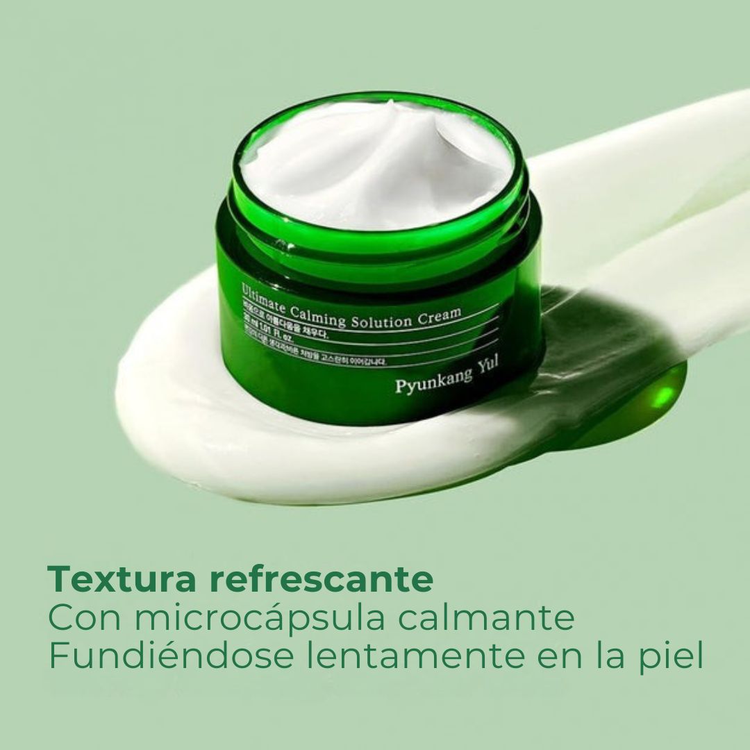 PYUNKANG YUL - ULTIMATE CREMA PARA EL ROSTRO, REPARADORA DE HUMEDAD CON ESCUALENO, KARITÉ, CERAMIDAS, ÁRBOL DEL TÉ, CICA, ÁCIDO HIALURÓNICO Y MADRESELVA PARA HUMEDECER E HIDRATAR LA PIEL SECA Y SENSIBLE