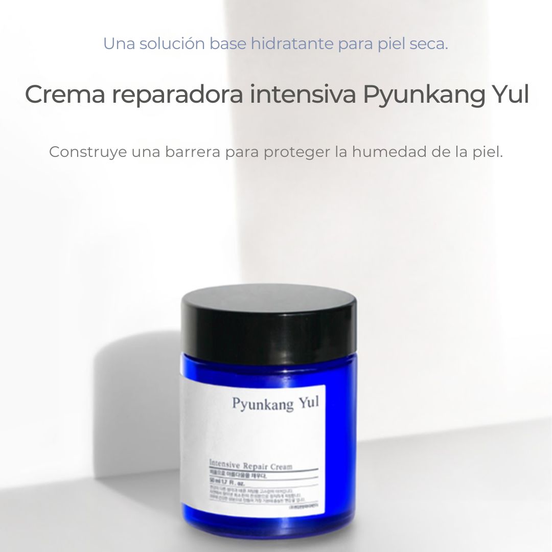 PYUNKANG YUL PKY CREMA REPARADORA INTENSIVA - CREMA HIDRATANTE DE CERAMIDA PARA PIEL SECA CON MANTECA DE KARITÉ Y ACEITE DE MACADAMIA