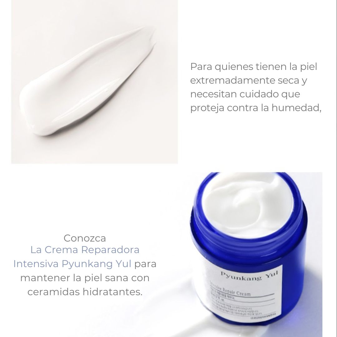 PYUNKANG YUL PKY CREMA REPARADORA INTENSIVA - CREMA HIDRATANTE DE CERAMIDA PARA PIEL SECA CON MANTECA DE KARITÉ Y ACEITE DE MACADAMIA