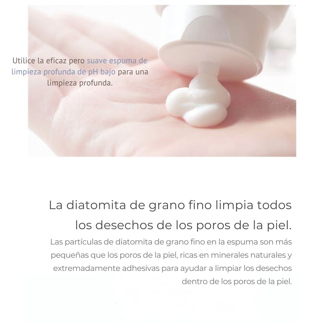 PYUNKANG YUL PKY - ESPUMA LIMPIADORA PROFUNDA DE POROS DE PH BAJO, LIMPIADOR DE POROS CON MICROBURBUJAS ESPONJOSAS, AHA, HAMAMELIS, CERO IRRITACIÓN, CUIDADO DE LA PIEL COREANO 100ML