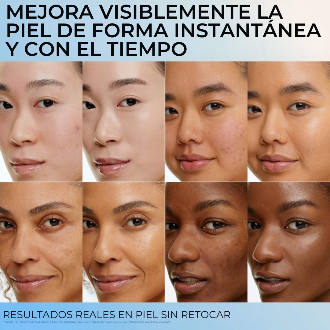 MAKE UP FOR EVER | BASE DE MAQUILLAJE HD SKIN HYDRA GLOW CON ÁCIDO HIALURÓNICO