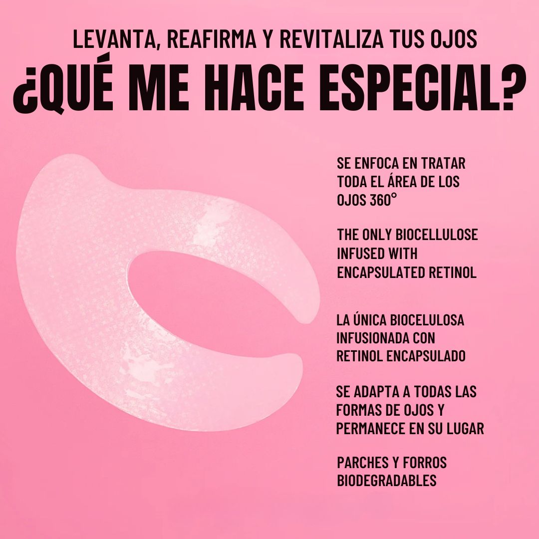 PEACE OUT PARCHES DE ELEVACIÓN DE OJOS DE RETINOL 5 UNIDADES