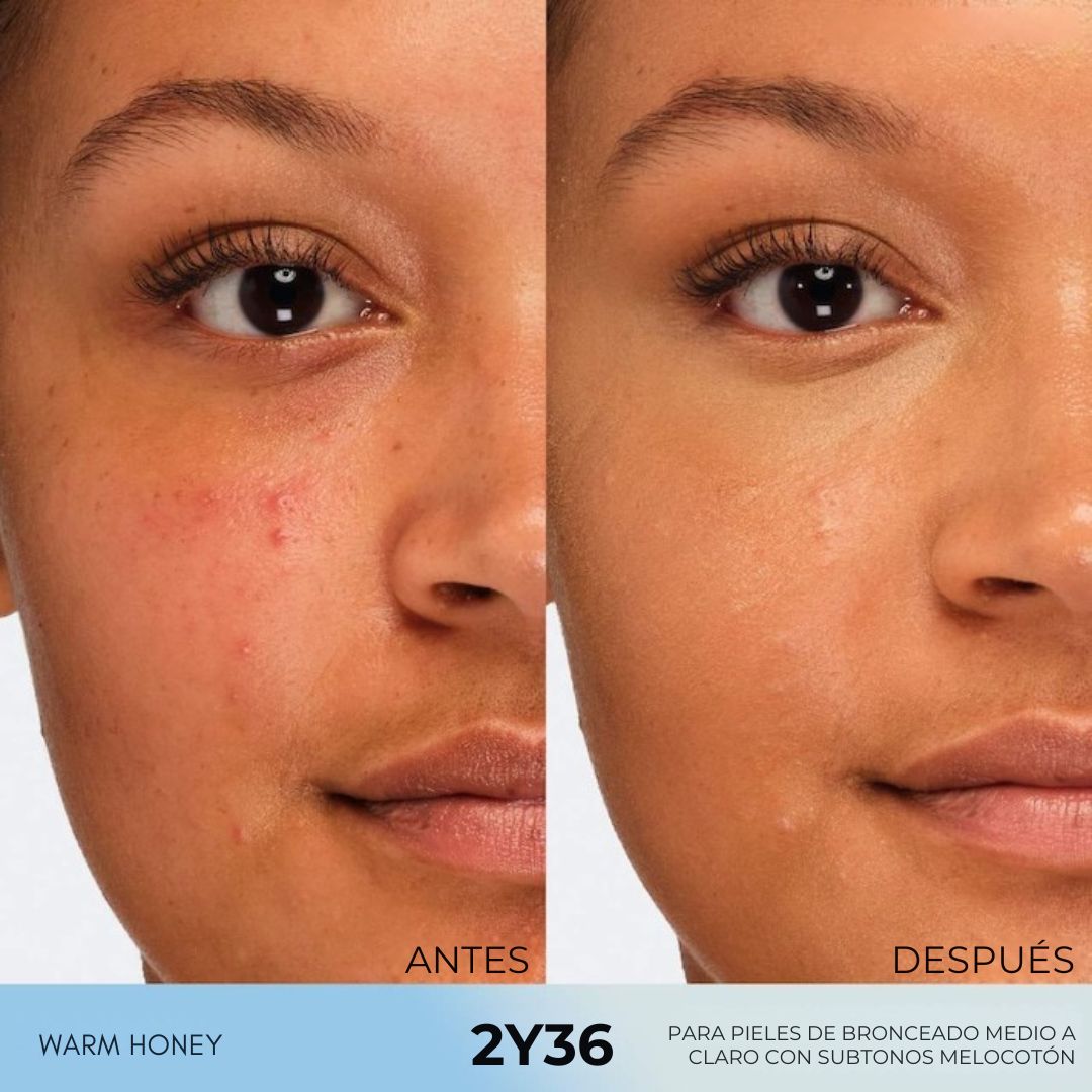 MAKE UP FOR EVER | BASE DE MAQUILLAJE HD SKIN HYDRA GLOW CON ÁCIDO HIALURÓNICO