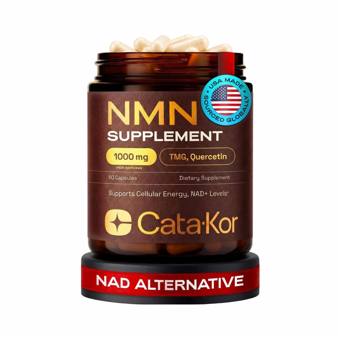CATA-KOR | SUPLEMENTO NMN CON RESVERATROL (1000 MG)