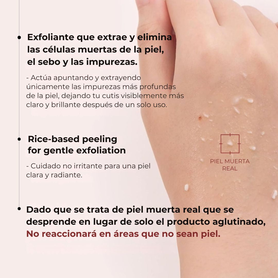 DR.MELAXIN PEEL SHOT - AMPOLLA EXFOLIANTE DE ARROZ SUAVE