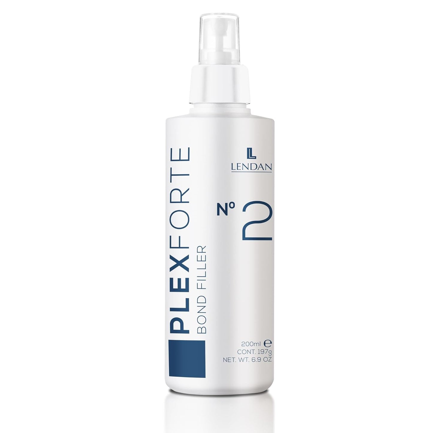 LENDAN PLEX FORTE Nº 2 BOND FILLER TRATAMIENTO REPARADOR DE CABELLO DAÑADO, FORTALECE Y NUTRE, PROTECCIÓN DEL COLOR Y ESCUDO TÉRMICO 200ML