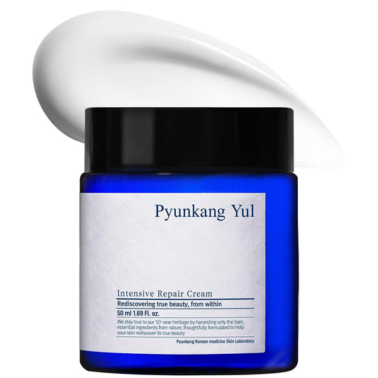 PYUNKANG YUL PKY CREMA REPARADORA INTENSIVA - CREMA HIDRATANTE DE CERAMIDA PARA PIEL SECA CON MANTECA DE KARITÉ Y ACEITE DE MACADAMIA