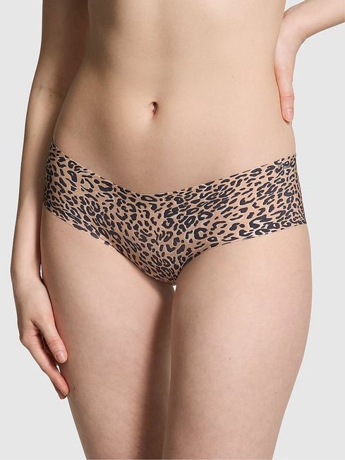 PANTI HIPHUGGER/HIPSTER INVISIBLE ESTAMPADO ANIMAL PRINT PINK