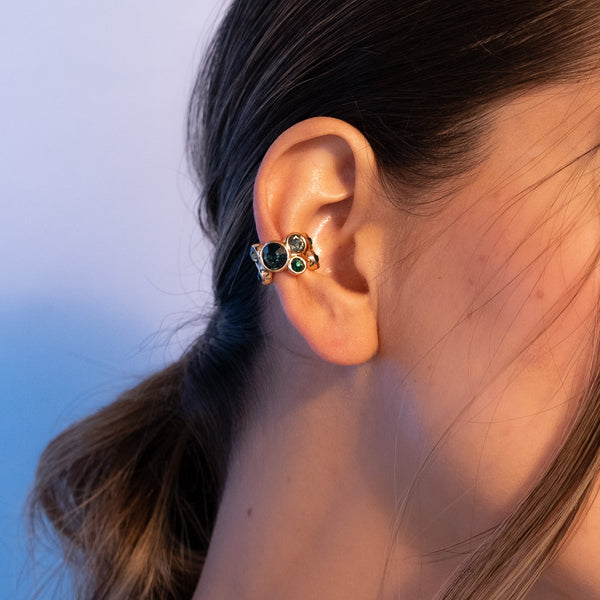 EARCUFF CRISTALES VARIOS