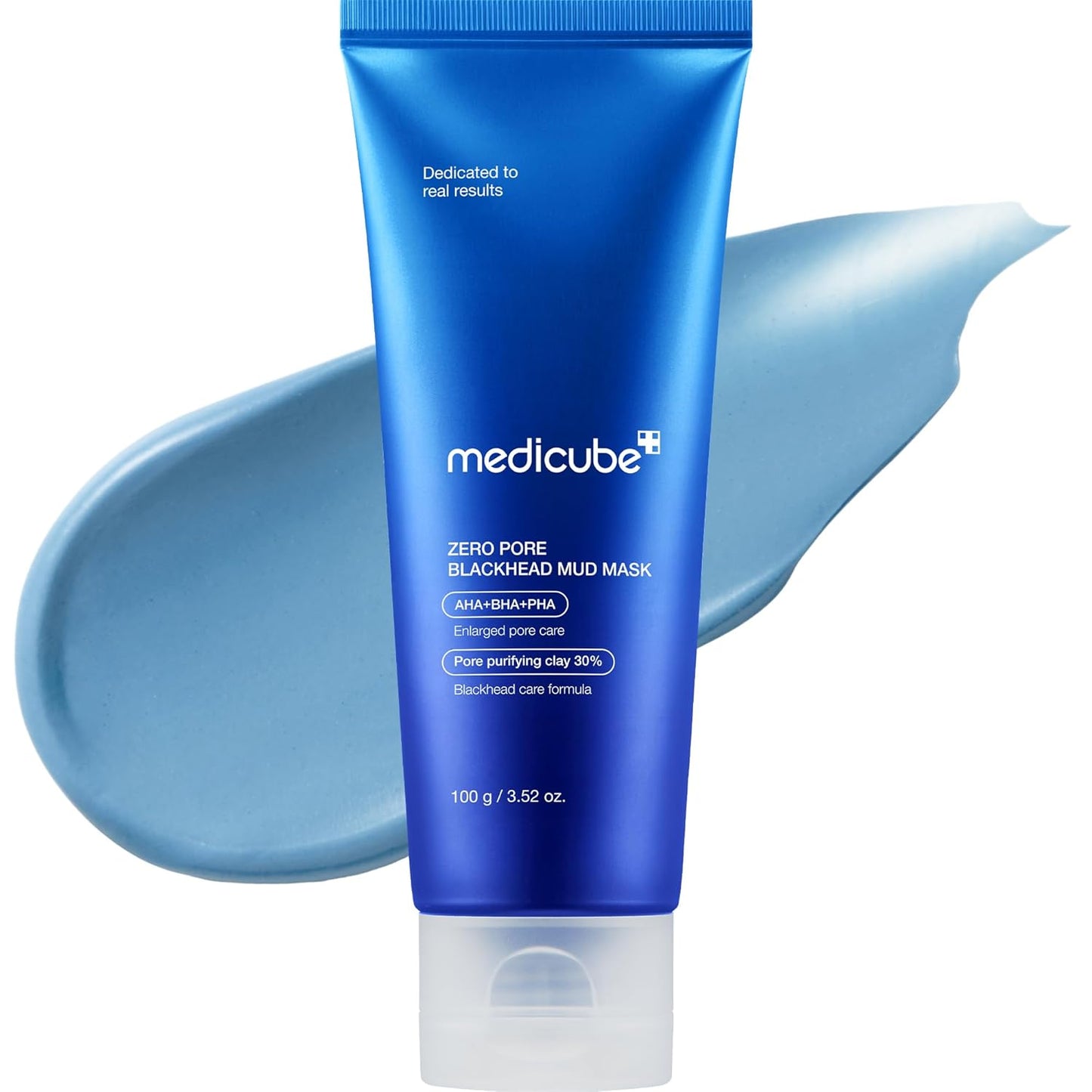 MEDICUBE MÁSCARA FACIAL DE BARRO DE PUNTOS NEGROS ZERO PORE 100GR