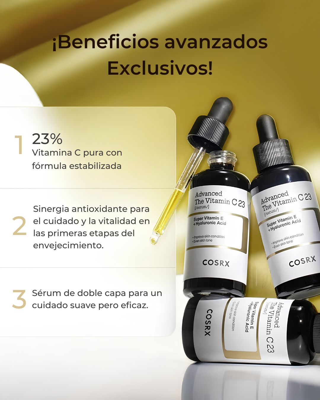 COSRX | THE VITAMIN C 23 SERUM (SUERO DESPIGMENTANTE ILUMINADOR)