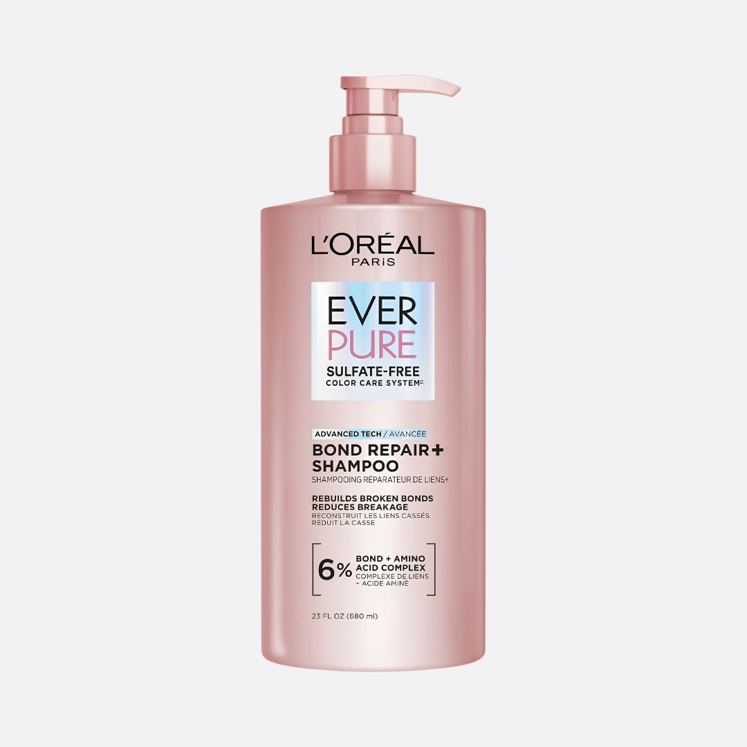 L'ORÉAL PARIS | CHAMPÚ REPARADOR SIN SULFATOS EVEPURE PARA CABELLO DAÑADO